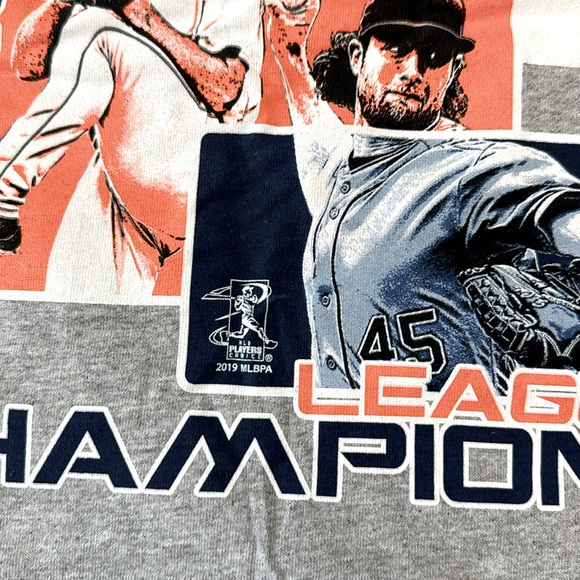 2019 League Champions Houston Astros T-Shirt- XXL - Picture 6 of 7